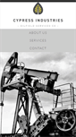 Mobile Screenshot of cypressoilfield.com